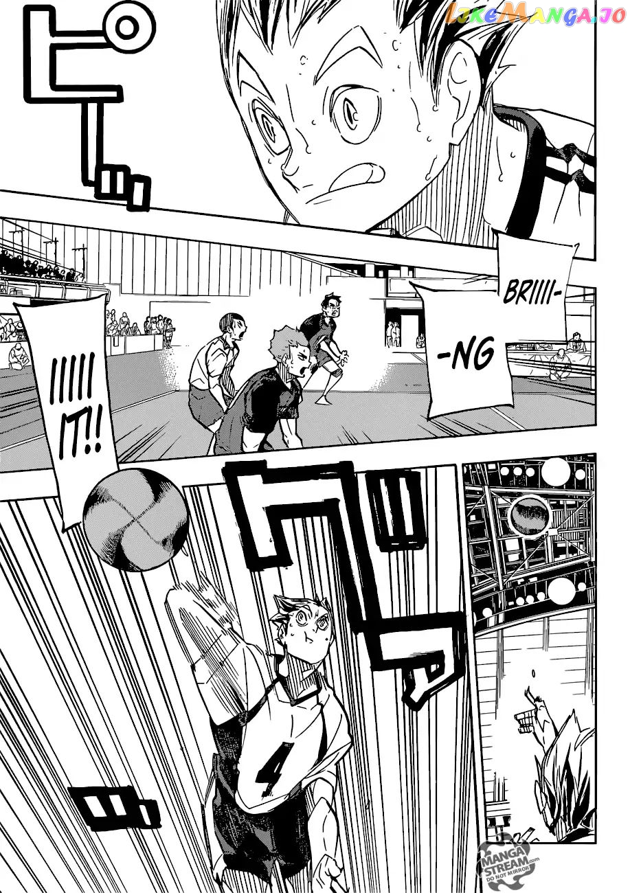 Haikyuu!!, Chapter 336 image 08